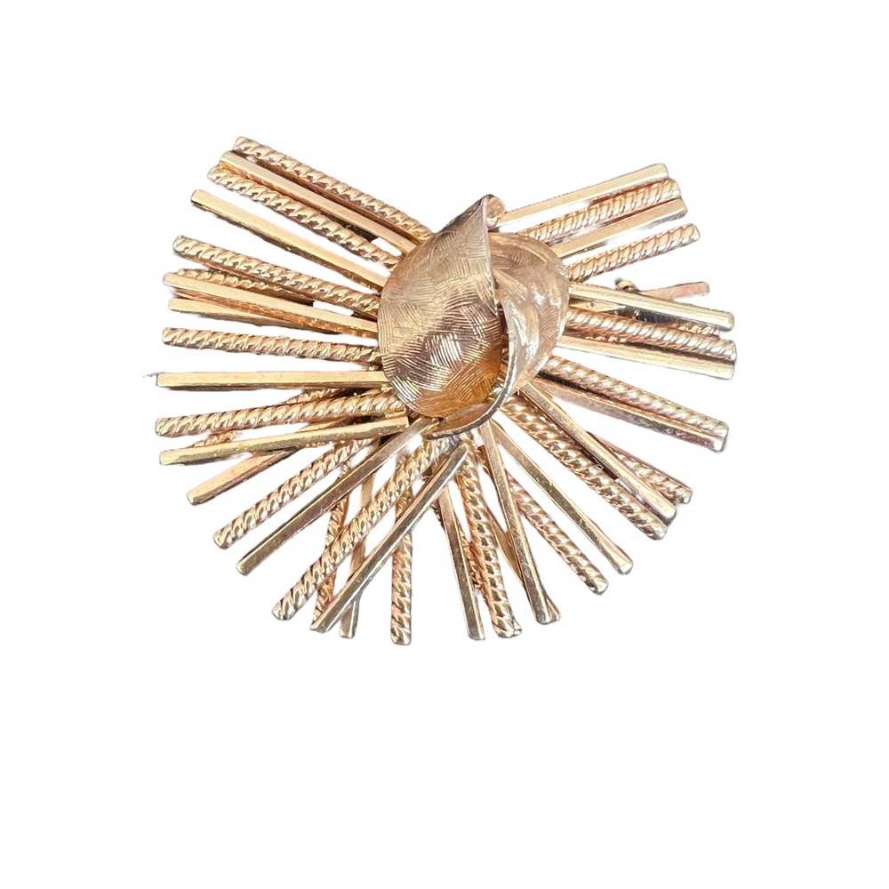 Vintage Grosse (Dior Designer) 1960's Gold Plated Brooch